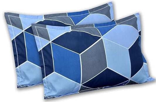 1 Double Bedsheet with 2 Pillow Covers