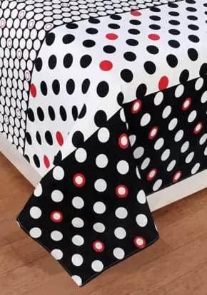 1 Double Bedsheet with 2 Pillow Covers