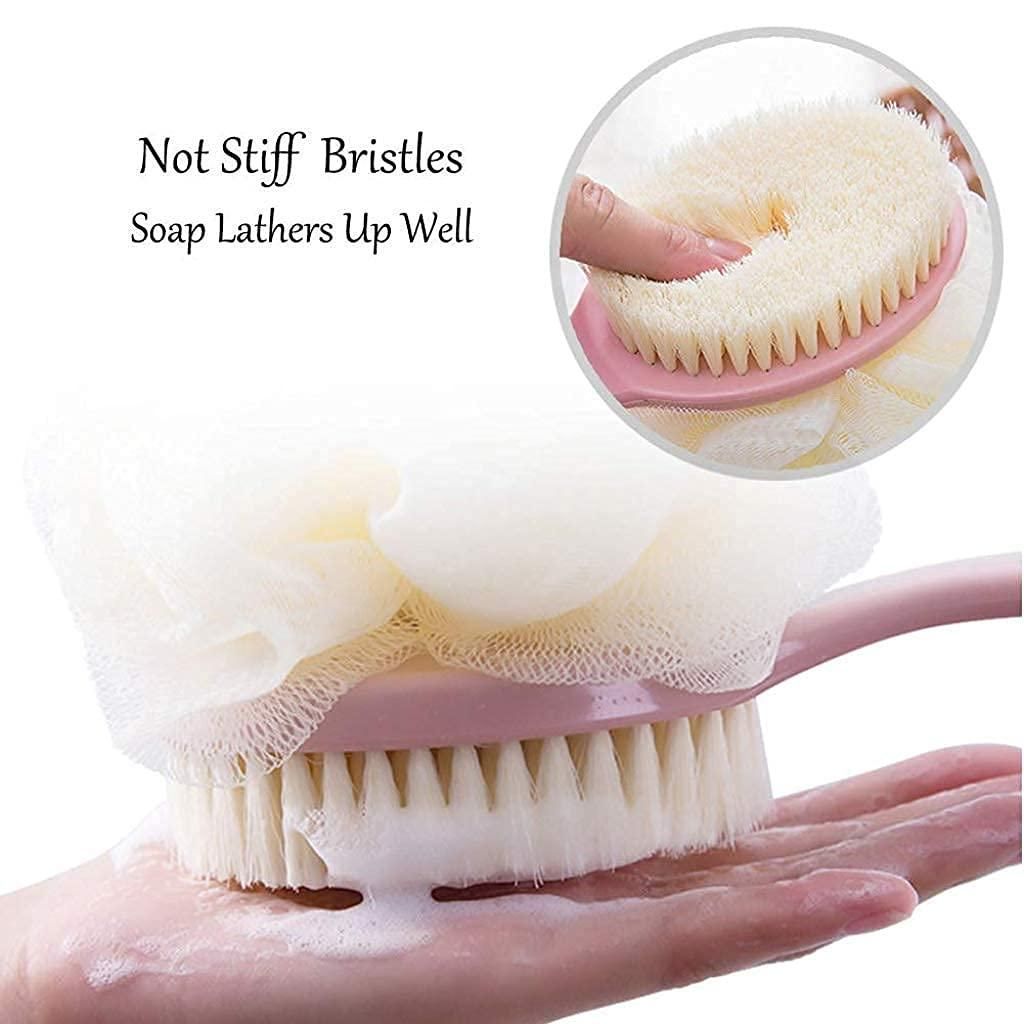 Back scrubber with Loofah (Pack of 2)