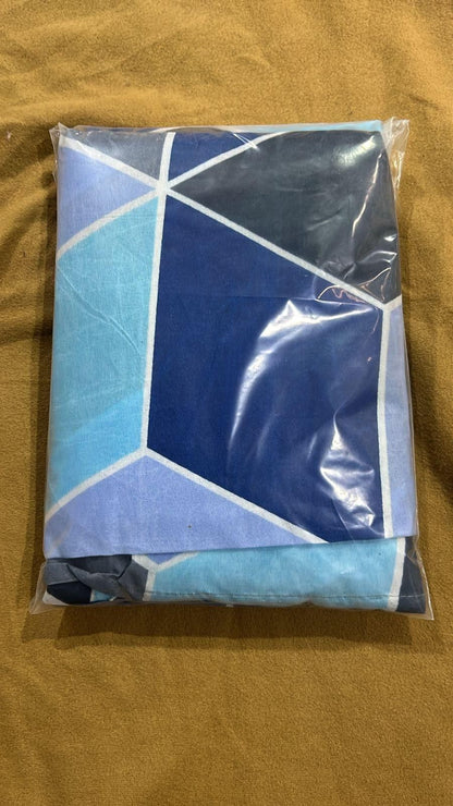 1 Double Bedsheet with 2 Pillow Covers